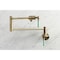 Kingston Brass KS4103DKL Wall Mount Pot Filler, Antique Brass KS4103DKL - alternate 4